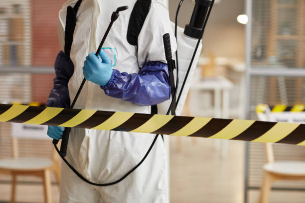 Professional Biohazard technician working in Brownsville, OR